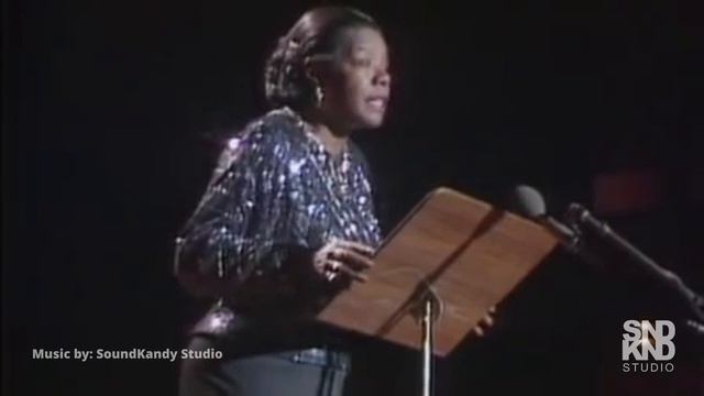 Maya Angelou - And still I rise (Live performance) Musical performance смотреть онлайн