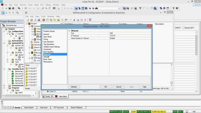 [Citect 8.0] Simulation Unity Pro XL - KepServerEX6 - Citect Scada (Part 1) смотреть онлайн