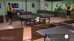 Test chopping DR NEUBAUER Aggressor OX on Firewall Plus blade средние шипы