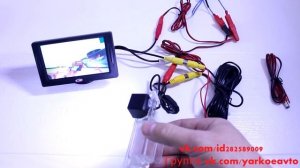 Камера заднего вида на kia ceed хэтчбек