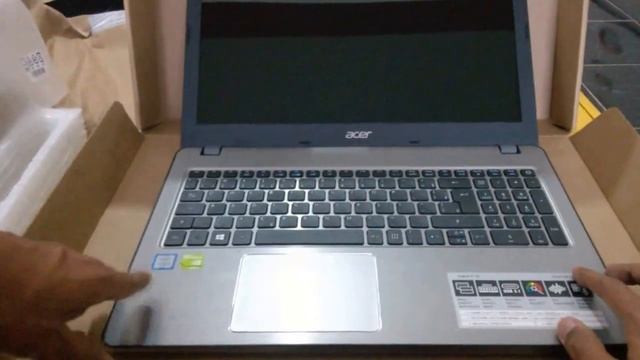 Acer aspire f5 573g 721w unboxing e review смотреть онлайн