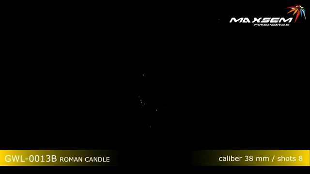Римская свеча "ROMAN CANDLE" калибр 1.5" - 8 залпов арт. GWL-0013B #MAXSEM смотреть онлайн
