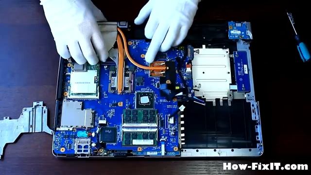 How to disassemble and clean laptop Sony VAIO VGN-AR41MR PCG-8Y3P смотреть онлайн