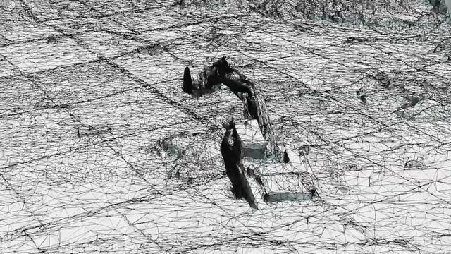 3д модель - экскаваторы увязли на озере Сайран в Алматы смотреть онлайн