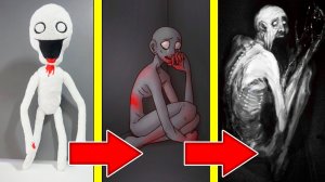 Как менялся СКРОМНИК и его жизненный цикл в майнкрафт ! Эволюция моба SCP 096 SHY GUY в MINECRAFT