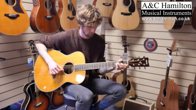 Yamaha Trans-Acoustic FS-TA Guitar смотреть онлайн