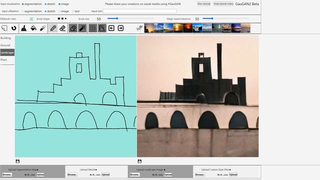 How to Generate Landscapes with NVIDIA CANVAS & GauGAN2 смотреть онлайн
