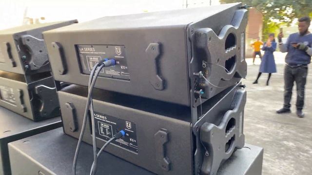 2way double 12 inch line array speaker sound system T.I Pro Audio la2122 смотреть онлайн