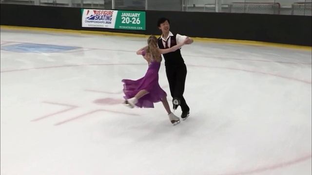2020 U.S. Ice Dance Final: Pattern Dance, Starlight Waltz смотреть онлайн
