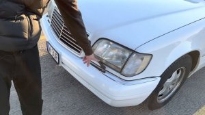 Обзор на мой Мерседес w140! Знакомство и впечатления, цена !