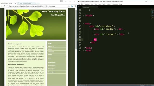 HTML/CSS - Ստեղծում ենք էջի "կառկասը" [Layout] (5/6) смотреть онлайн