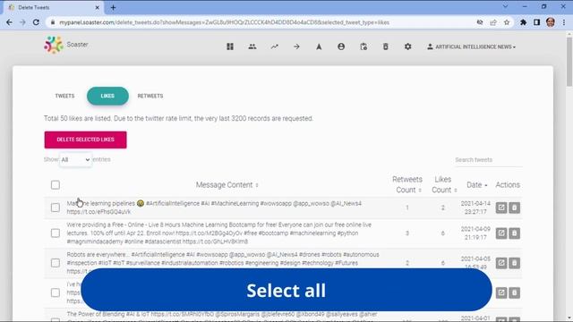 How to Delete All Twitter Likes смотреть онлайн