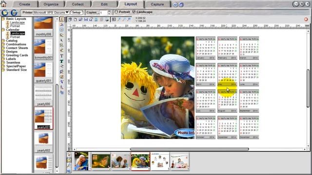 #3D Album #Как создать свой календарь смотреть онлайн