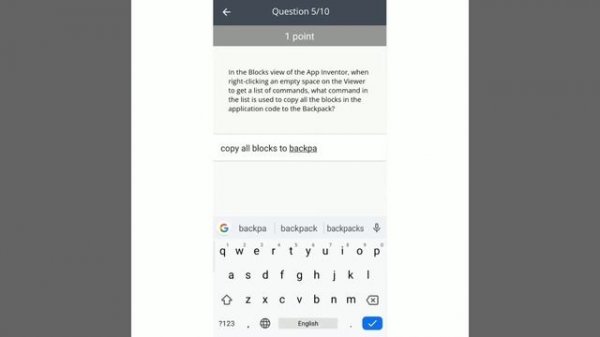Developing Android Apps with App Inventor Week 4 Coursera quiz answers | Solutions Hub |
