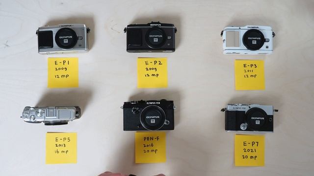 The Olympus PEN series: A comparison of all the digital PEN’s смотреть онлайн