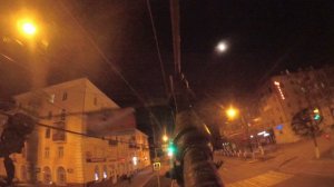 Искрение на токоприемниках троллейбуса