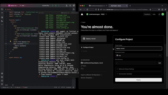 Deploy React naar Vercel en Netlify (How To) смотреть онлайн