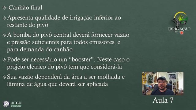 aula 7 Irrigação смотреть онлайн