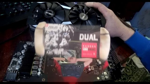 RX580 - купил видеокарту с артефактами.