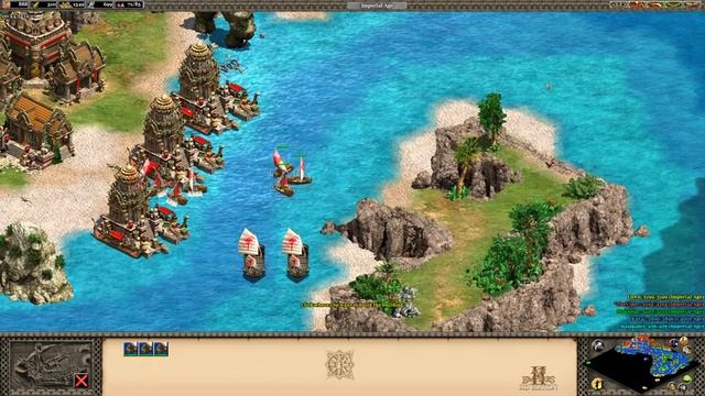 AOE II: Rise of the Rajas Campaign - 1.4 Gajah Mada: Serving the New King смотреть онлайн