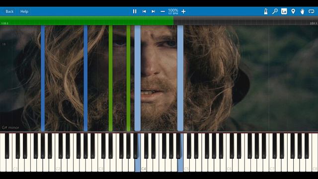 Returning Home/Scars - Arrow [Synthesia Piano Cover] смотреть онлайн