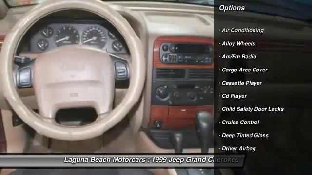1999 Jeep Grand Cherokee Limited 4WD Laguna Beach CA 92651 смотреть онлайн