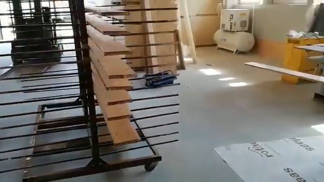 Станок проходного типа для импрегнации изделий из древесины Sarmax Apache-7 смотреть онлайн