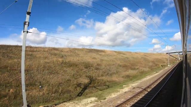 Вид из окна поезда 482 Новороссийск-Москва(2022) смотреть онлайн