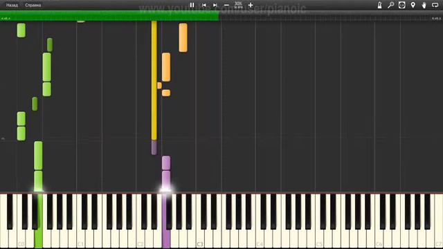 How to play Nirvana Blew Piano tutotial 30% speed смотреть онлайн