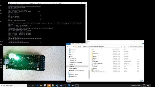 Programming a QuickFeather Dev Kit using TinyFPGA смотреть онлайн