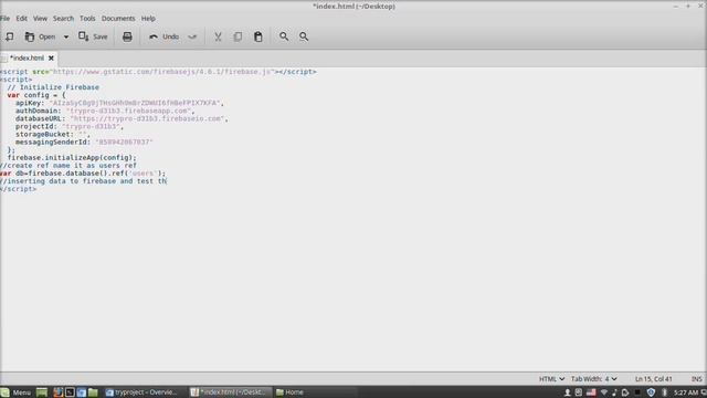create firebase project смотреть онлайн