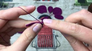 ? ОРХИДЕЯ фаленопсис КРЮЧКОМ. ВЯЗАНЫЕ ЦВЕТЫ