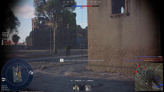 Tiger II (P) Realistic Battle Gameplay on War Thunder Part 3 смотреть онлайн