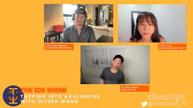 2. Tapping into Avalanche with Oliver Wang, Senior Software Engineer at Ava labs? | IDK Show смотреть онлайн