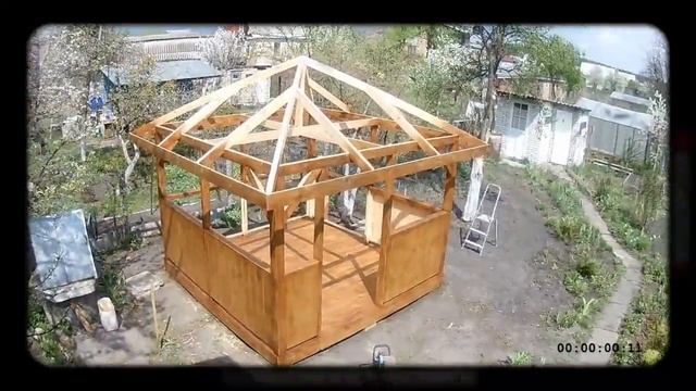 Строим беседку - Diy