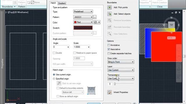 C01010 Hatch Settings AutoCAD 2014 Tutorial смотреть онлайн