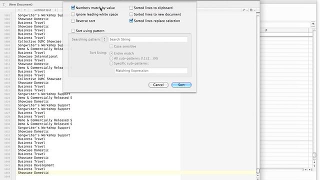 How do I use a text editor to delete duplicates in a set of data? (Using TextWrangler) смотреть онлайн