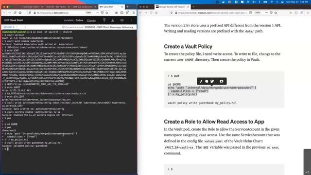 Deploy Vault to OpenShift and Access Protected Secrets in Vault смотреть онлайн