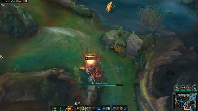 Камбэк в конце игры!!!Такое бывает очень редко... #LeagueofLegends