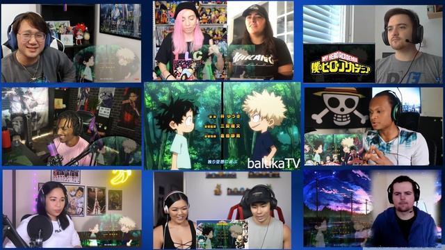 My Hero Academia Opening 1 reaction mashup | The Day смотреть онлайн
