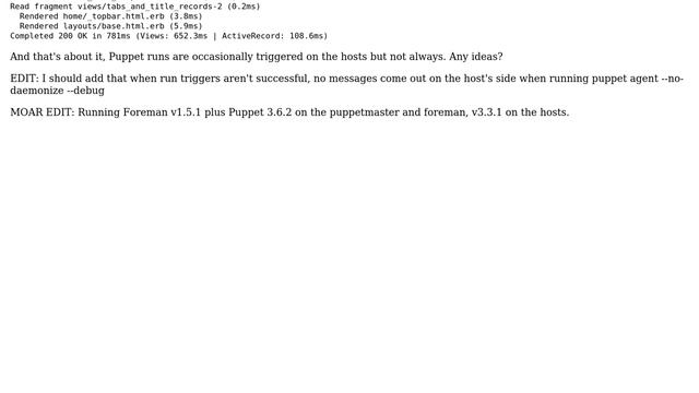 DevOps & SysAdmins: "Run Puppet" function in Foreman works inconsistently (2 Solutions!!) смотреть онлайн