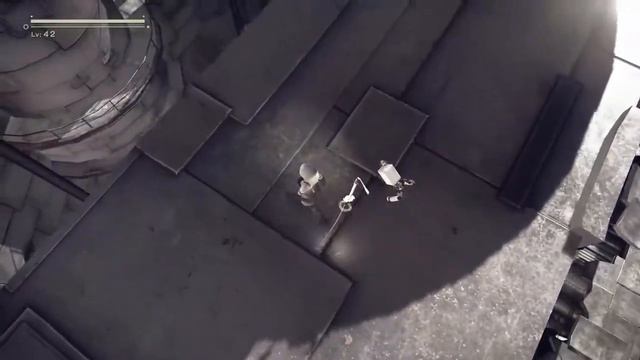 NieR: Automata Machine Brother Auguste Boss Fight Skip смотреть онлайн