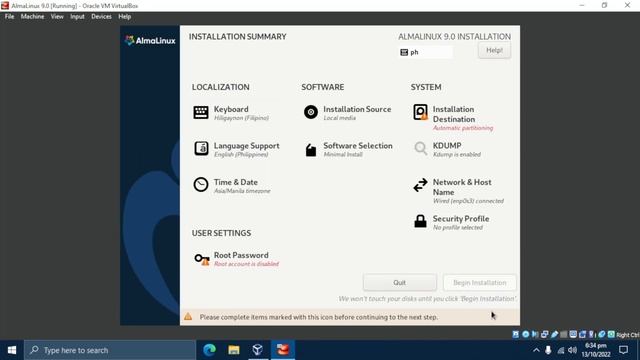 How to Install AlmaLinux 9.0 Minimal on VirtualBox 7 (CentOS Alternative) - Fix Kernel Panic - 2023 смотреть онлайн