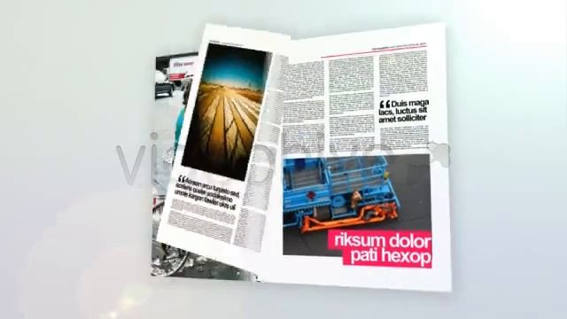 Видеопрезентация - 3D журнал! Видеопрезентация шаблон. смотреть онлайн