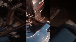 Самодельный гидроподъем на yamaha 25(30)