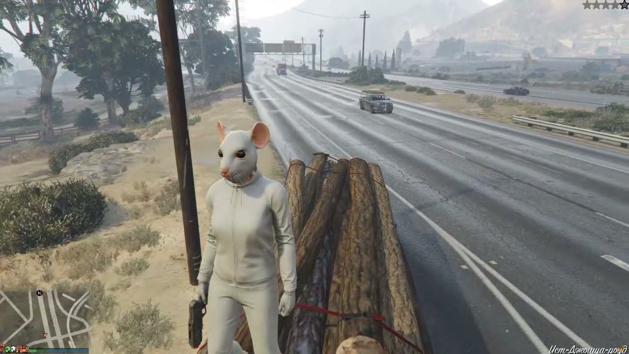 Grand Theft Auto V Приключения Белой мышки