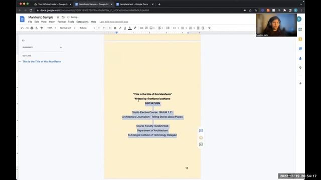 Tutorial to create your Manifesto Booklet - VII Sem B.Arch KLS GIT смотреть онлайн