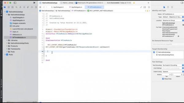 React Native iOS Plugin