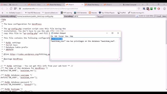 29- Changing Wordpress Config File смотреть онлайн