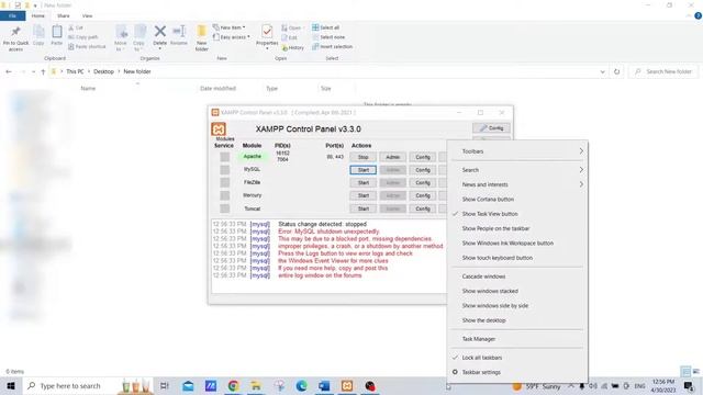 حل مشكلة mysql لا يعمل في برنامج xampp смотреть онлайн